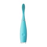FOREO Issa Mini 2 Rechargeable Kids Electric Toothbrush Sensitive Set for Complete Oral Care, Summer Sky