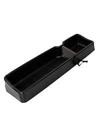ECOTRIC F150   Caja organizadora para maletero bajo el asiento del coche, para Ford F150 SuperCrew Cab, 17 18 F250 350 sin caja de almacenamiento de fábrica