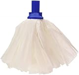 Avern Cleaning Exel Mop Heads Blue 10 Pack Big White Socket Fit view 4