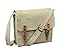 Rothco Canvas Medic Bag Crossbody Shoulder Bag with Leather Closing Straps