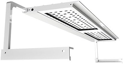 Newest Aqua Air 600 48W 2ft / 24~36" / 24Inch / 600mm, AA-600 G2 Version - Smart LED Aquarium Lighting, Sunrise, Sunset for Fish Tank / Coral Reef Growing (Marine - White Case)