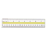 Westcott Products - Westcott - Highlighting Data Beveled Plastic Ruler, 15
