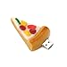 HDE 8GB Food Snack Dessert Shaped High Speed USB Flash Thumb Drive Memory Stick (Cold Pizza Slice)