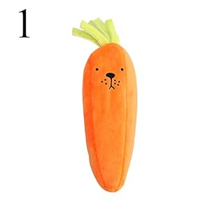ANFLY Lindo estuche de lápices Creativo Zanahoria de peluche Kawaii Lápiz de dibujos animados Bolsa Regalo de la…