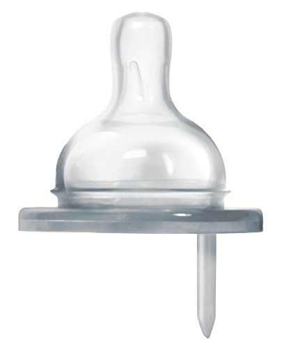 Pura Baby Bottle Nipple Replacement 2-Pack - Medical-Grade Silicone, Anti-Colic, Y-Cut, Plastic Free