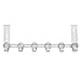 OXO Good Grips Over-the-Door Hook Rack,Stainless,