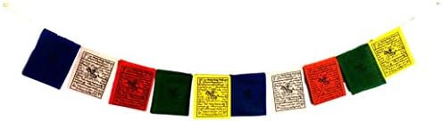 Mini Wind Horse Prayer flags Set of 10 Flags