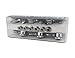 Guyker 6Pcs Guitar Machine Heads (3L + 3R) – 1:18 Locking String Tuning Key Pegs Tuners Set Replacement for LP, SG, TL Style Electric or Acoustic Guitars – Chrome