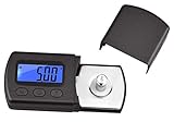 Samyo Professional High Precise Digital Mini Turntable Stylus Force Scale Gauge Tester 0.01g Blue LCD Backlight for Tonearm Phono Cartridge Jewellery Scale Weighing