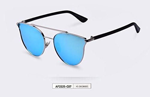 AOFLY Vintage Metal Frame Sunglasses Women Brand New Designer Cat Eye Glasses 2016 Fashion Women Decoration Men Classic Eyewear