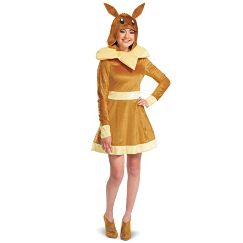 Disguise Eevee Costume, Official Pokemon Deluxe Adult Costume and Headpiece