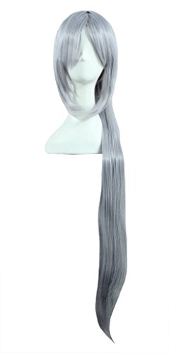 Dazcos Grey Seraph of the End Ferid Bathory Cosplay Long Ponytail Wig