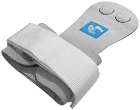 gymadvisor leather SENIOR GYMNASTIC PALM GUARDS hand grip pad protection crossfit wrist support - 2 finger holes
