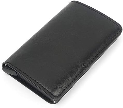 TYI Deck card credit card wallet ultra-thin RFID blocking credit card holder minimalist wallet, automatic pop-up, aviation aluminum box