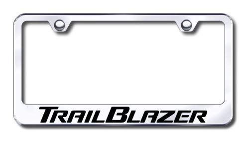 Au-tomotive Gold Chevy Trailblazer Laser Etched Stainless Steel License Plate Frame (Certified Refurbished)