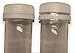 4 Extra Large Geocache Waterproof Storage Tubes - Clear/Plastic
