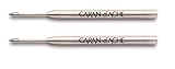 Caran D'ache Goliath Ballpoint Pen Refill Medium Blue (Pack of 2)