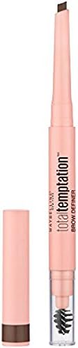 Maybelline Total Temptation Eyebrow Definer Pencil, 310 Medium Brown (Pack of 2)