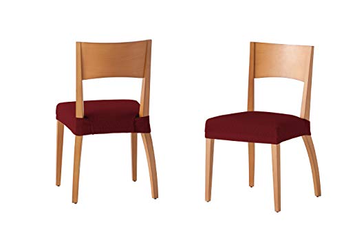 Martina Home Seat Chair Cover 24 x 30 x 6 cm Burgundy 2 Units
