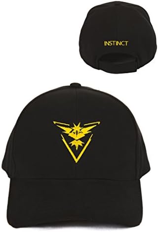 Pokemon go inspired hat - team instinct - yellow team