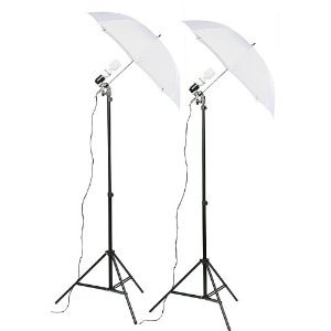 Fancierstudio Video and Photography Lighting Kit - 3 Muslin Backdrop Background Lighting Stand And Lighting Kit - (LS69BWG)