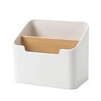 Poeland Remote Control Holder Desk Storage Organizer Box Container for Desk, Office Supplies, Home