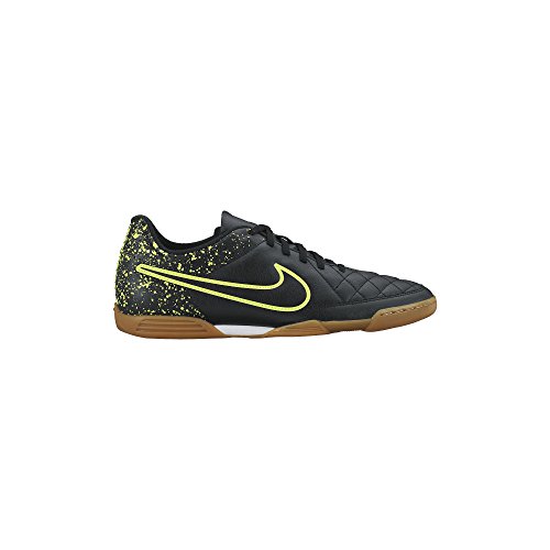 Nike Men's Tiempo Rio II IC Indoor-Competition Soccer Shoe Black Size 8 M US