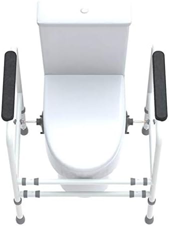 Huyya トイレの安全バー 浴室用安全ラックスタンドアロントイレ安全ラック トイレグラブバー バス