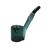 MYB 3.6 Inch Portable and Durable Art Glass,Can be Used as a Collectible.(Darkcyan)