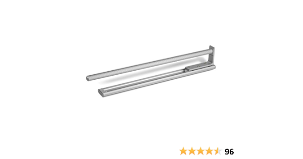 SO-TECH® Toallero (extensible, 1 brazo, aluminio óptico, 440 ...