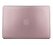 MOSISO Plastic Hard Shell Case & Keyboard Cover Skin & Screen Protector Compatible with MacBook 12 inch with Retina Display (Model A1534, Release 2017 2016 2015), Rose Gold