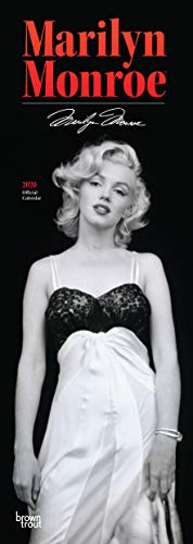 Marilyn Monroe 2020 6.75 x 16.5 Inch Monthly Slimline Wall Calendar, Celebrity Hollywood Icon by 
