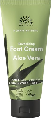 Urtekram Aloe Vera Foot Cream Cream - 100ml organic. Vegan. Not t (order 6 for trade outer)