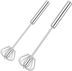 Myasrelae Hand Push Whisk, Semi-Automatic Egg Mini