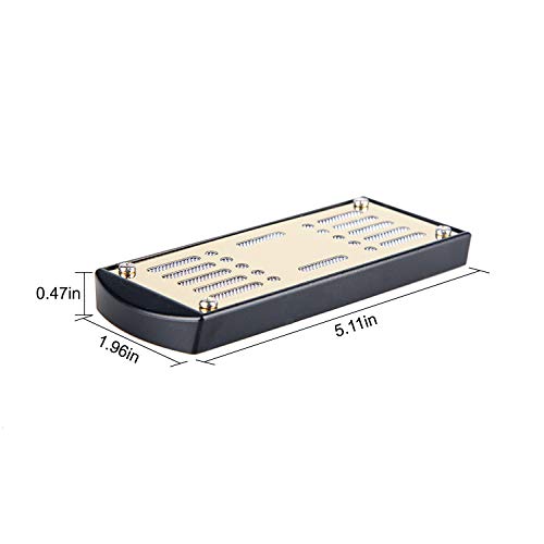 FUNEW Cigar Humidor Humidifier, Medium Size Humidifier with 3M Double Sided Tape for 20-250 Cigars Humidor Metal Humidifier for Cigars Humidor Box