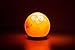 [Hand Crafted] HemingWeigh Himalayan Rock Salt Sphere Lamp with Wood Base Electric Wire 14-15 CM