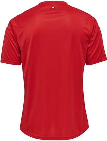 Herren Hmlcore Xk Poly Jersey S/S T Shirt, Rot, 3XL EU