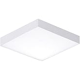 Maxim Lighting 57665WTWT Trim-12.5W 1 LED Flush Mount-4.75 Inches Wide by 0.75 inches high, Finish Color: White