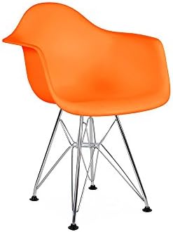 Kids Eames Style DAR Chair - Orange