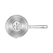 Circulon Genesis Stainless Steel Sauce Pan/Saucepan with Straining and Lid, 3 Quart