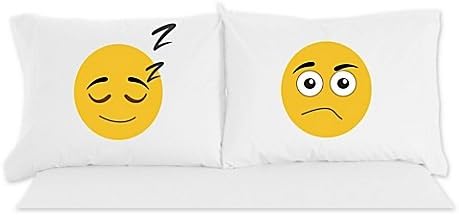 Micro Flannel Emojis Novelty Printed Pillowcases