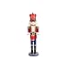 Jeco 18 Inch Red Nutcracker Drummer Soldier