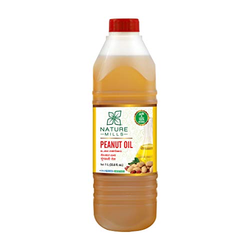 NatureMills Natural Peanut Oil - 1 Liter - 33.8 Fl.Oz
