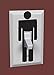 Penis Light Switch Sticker Funny Decal Lightswitch LOL Gag Gift! (Black)