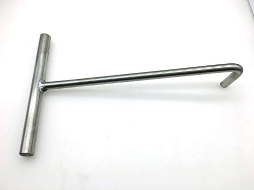304 Stainless Steel Manhole Cover Hook. Stainless Steel Handle. 1 Pack (300mm) - Thumbnail 4