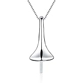 LGSY Sterling Silver Waterdrop Pearl Pendant Accessories for Women Jewelry Making