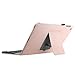 Fintie Keyboard Case for iPad 9.7 2018 2017 / iPad Air 2 / iPad Air - Folio Stand Cover with Removable Wireless Bluetooth Keyboard for iPad 6th / 5th Gen, iPad Air 1/2, Rose Gold