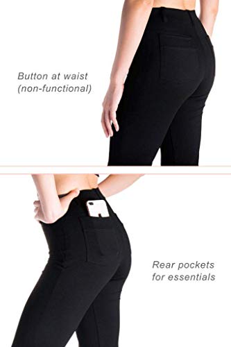 image for Yogipace, Belt Loops, Women's Petite/Regular/Tall Dress Pant Straight 