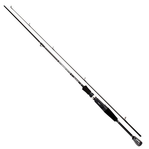 Daiwa CFE702MHFB Medium Heavy Crossfire Rod (2-Piece), 7-Feet, Black