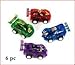 WD Pull Back Race Cars, 6-Piece, Assorted Color